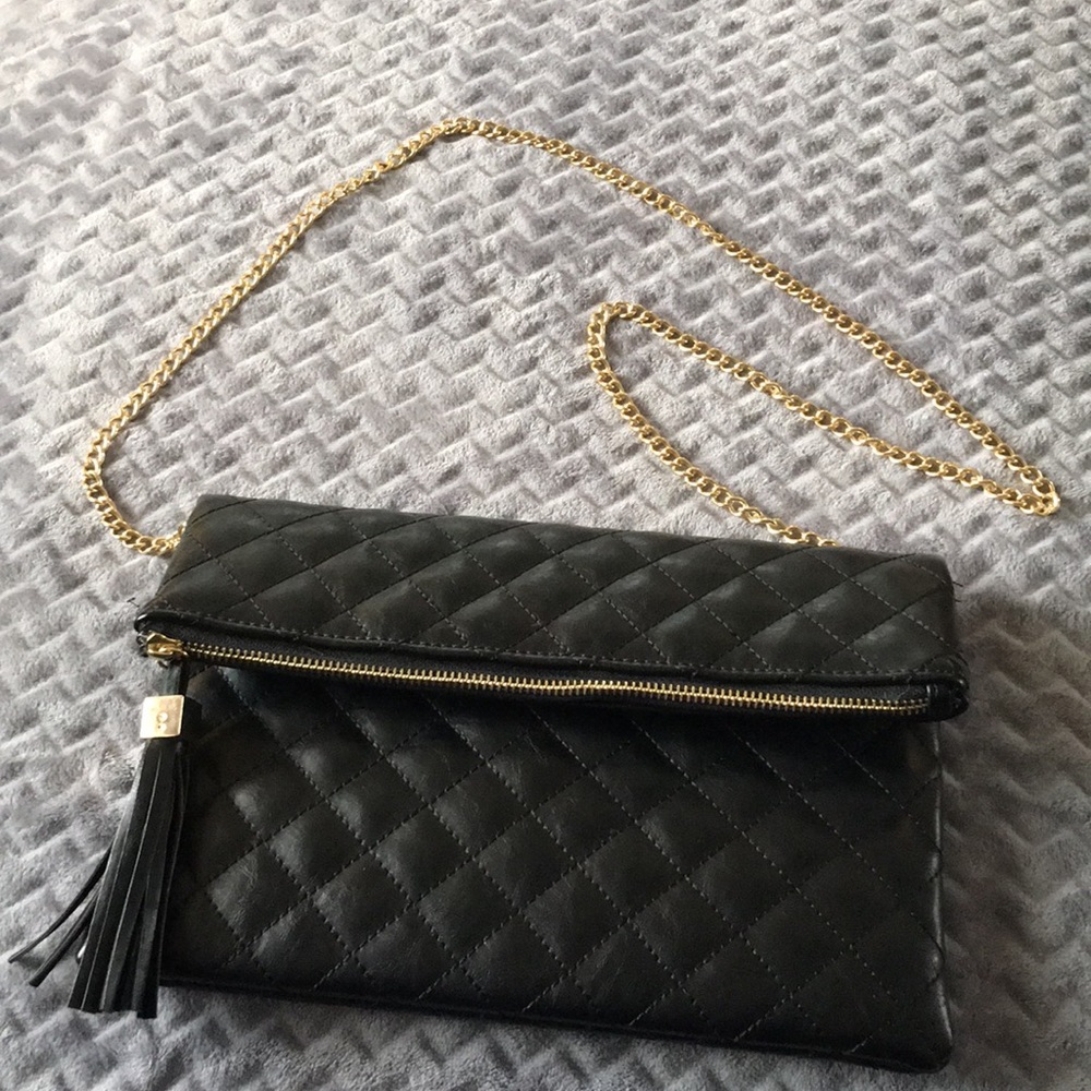 Black Moda Luxe clutch